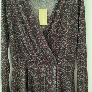 Michael Kors Rosebud Long-Sleeved Top